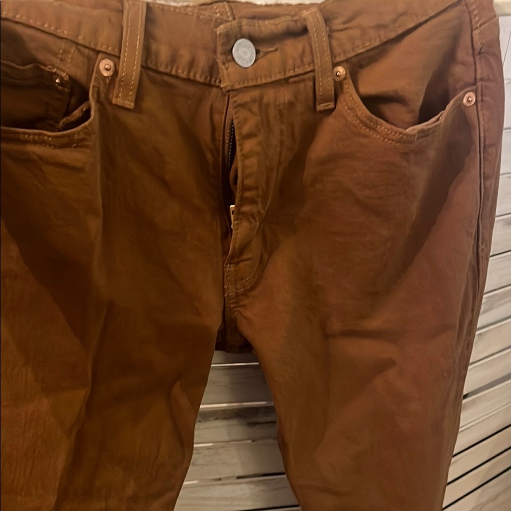 Levi's Men's Straight Jeans - Tan